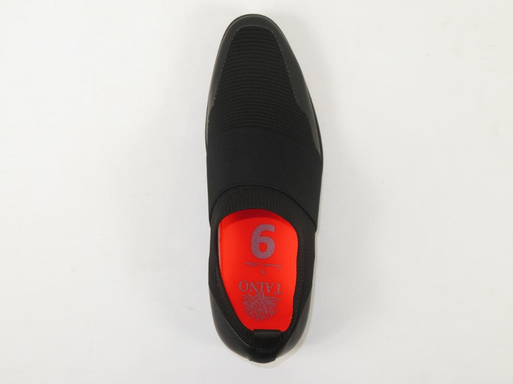 Men's TAYNO Shoes The Knit Stretch Comfort Spandex Black