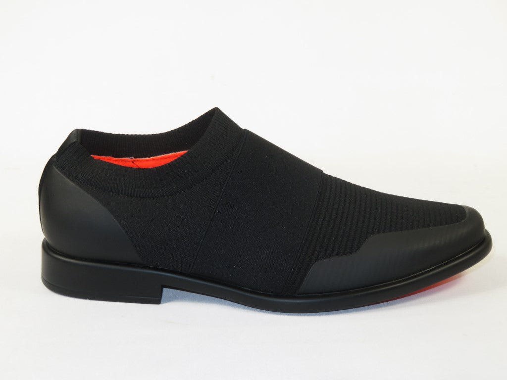 Men's TAYNO Shoes The Knit Stretch Comfort Spandex Black