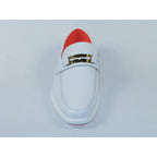 Men's TAYNO Shoes The Caprio C TAYNO Crocodile Print Bit Loafer White