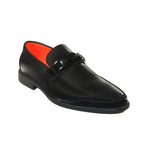 Men's TAYNO Shoes The Caprio FN TAYNO Fiber Bit Loafer Satin Black