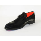 Men's TAYNO Shoes The Caprio FN TAYNO Fiber Bit Loafer Satin Black