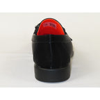 Men's TAYNO Shoes The Caprio FN TAYNO Fiber Bit Loafer Satin Black