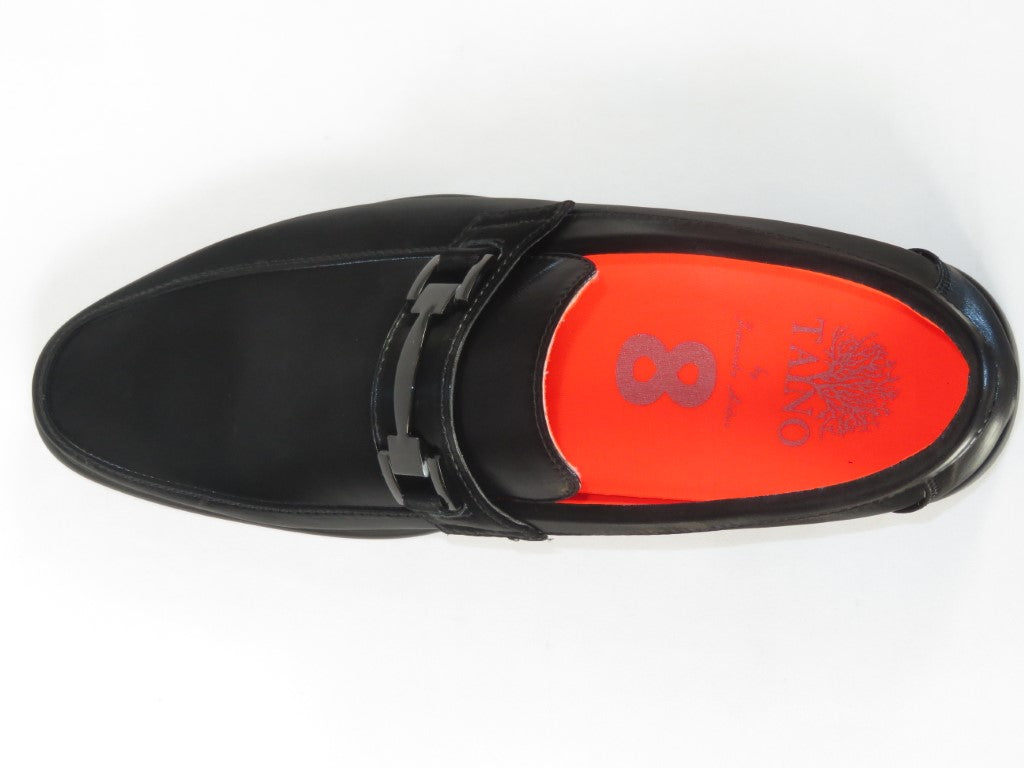 Men's TAYNO Shoes The Caprio FN TAYNO Fiber Bit Loafer Satin Black