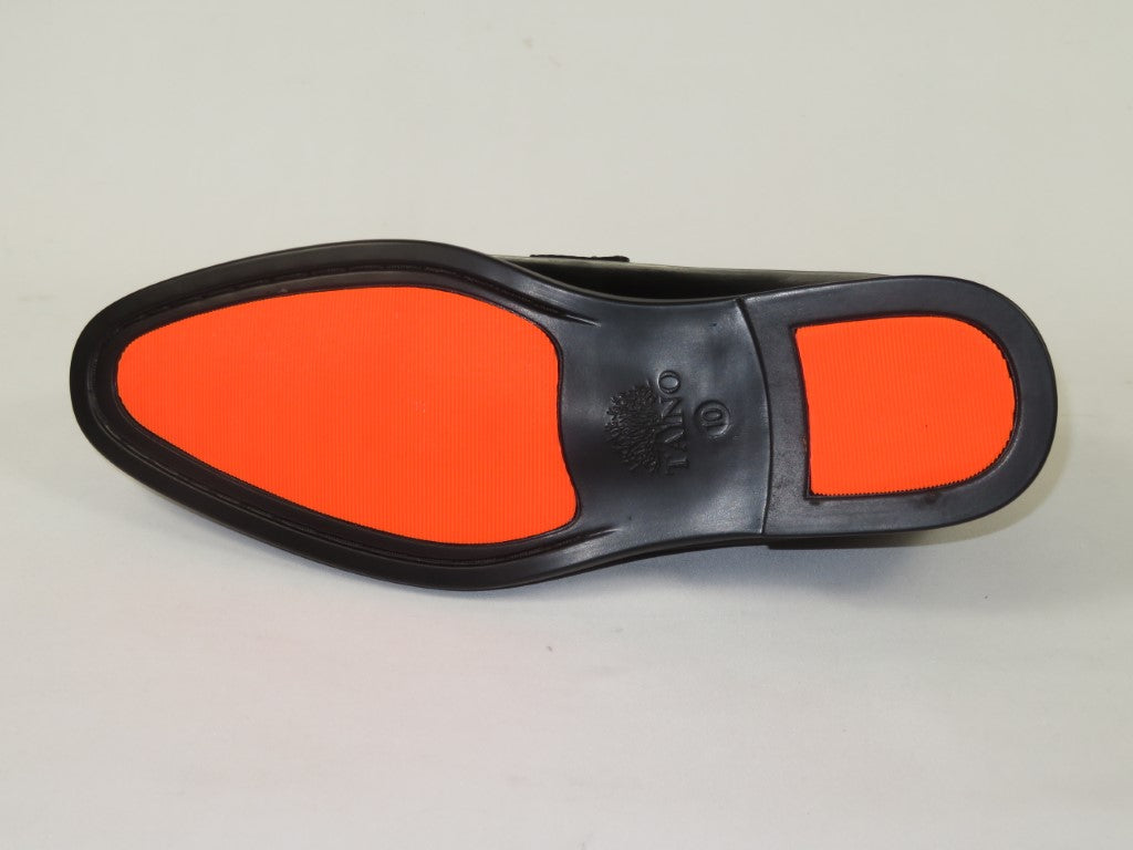 Men's TAYNO Shoes The Caprio FN TAYNO Fiber Bit Loafer Satin Black
