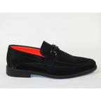 Men's TAYNO Shoes The Caprio FN TAYNO Fiber Bit Loafer Satin Black