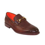 Men's TAYNO Shoes The Caprio L TAYNO leather Bit Loafer Coffee perforated