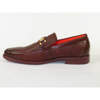 Men's TAYNO Shoes The Caprio L TAYNO leather Bit Loafer Coffee perforated
