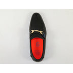 Men's TAYNO Shoes The Caprio L TAYNO leather Bit Loafer Black perforated