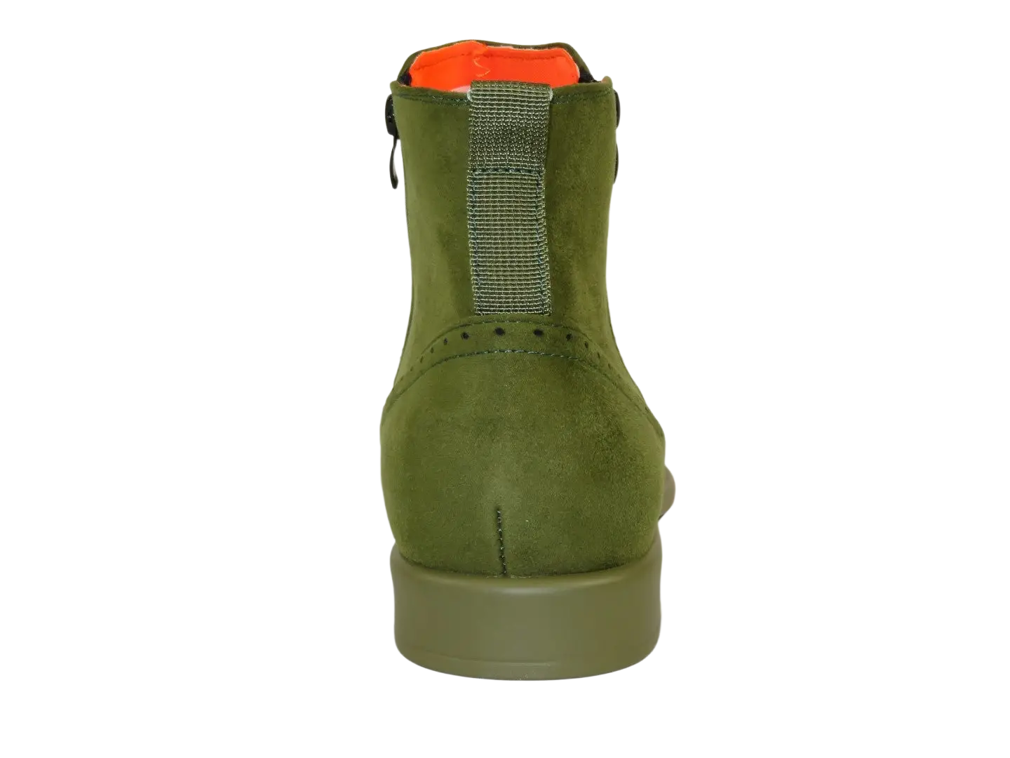 Men TAYNO Chelsea Chukka Micro Suede Comfortable Boot Coupe Lime Green