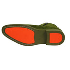 Men TAYNO Chelsea Chukka Micro Suede Comfortable Boot Coupe Lime Green