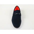 Men's TAYNO Shoes Soft Micro Suede Slip-on Loafer THE CAPRIO S Navy