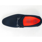 Men's TAYNO Shoes Soft Micro Suede Slip-on Loafer THE CAPRIO S Navy