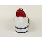 Men's Shoes The Priority L TAYNO Leather Wingtip Dressy Sneaker White/Black