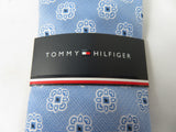 Men's Tommy Hilfiger Tie Classic Woven Silky Feel #Tommy-1 Blue White