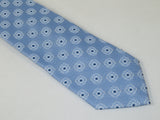 Men's Tommy Hilfiger Tie Classic Woven Silky Feel #Tommy-1 Blue White