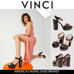 The Tampico Black Suede Leather Spike Platform Heel Women Sandal