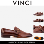 The Marquez Tan Baby Buffalo & Deer Leather Loafer Men Shoe
