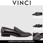 The Marquez Black Baby Buffalo & Deer Leather Loafer Men Shoe