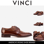 The Arven Tan Snake Leather Men Shoe