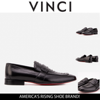 The Dorian Black Snake & Baby Buffalo Leather Loafer Men Shoe