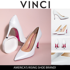 The Ege White Leather Pump Fuchsia Sole Women Shoe