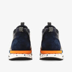 The Milford Navy Blue  Leather Men Sneaker