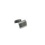 Men J.Valintin Cufflinks by Vitorofolo for French Cuff Shirt V29-35 White Silver