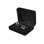 Men J.Valintin Cufflinks by Vitorofolo for French Cuff Shirt V29-42 Silver Gold