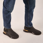 Vinci The Panther Black Leather Men Chelsea Boot