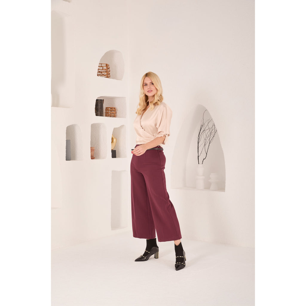 The  Valentina Leather Block Heel Women Boot