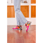 Vinci  Santa Amaro Multi Color Fuchsia Women Sneaker