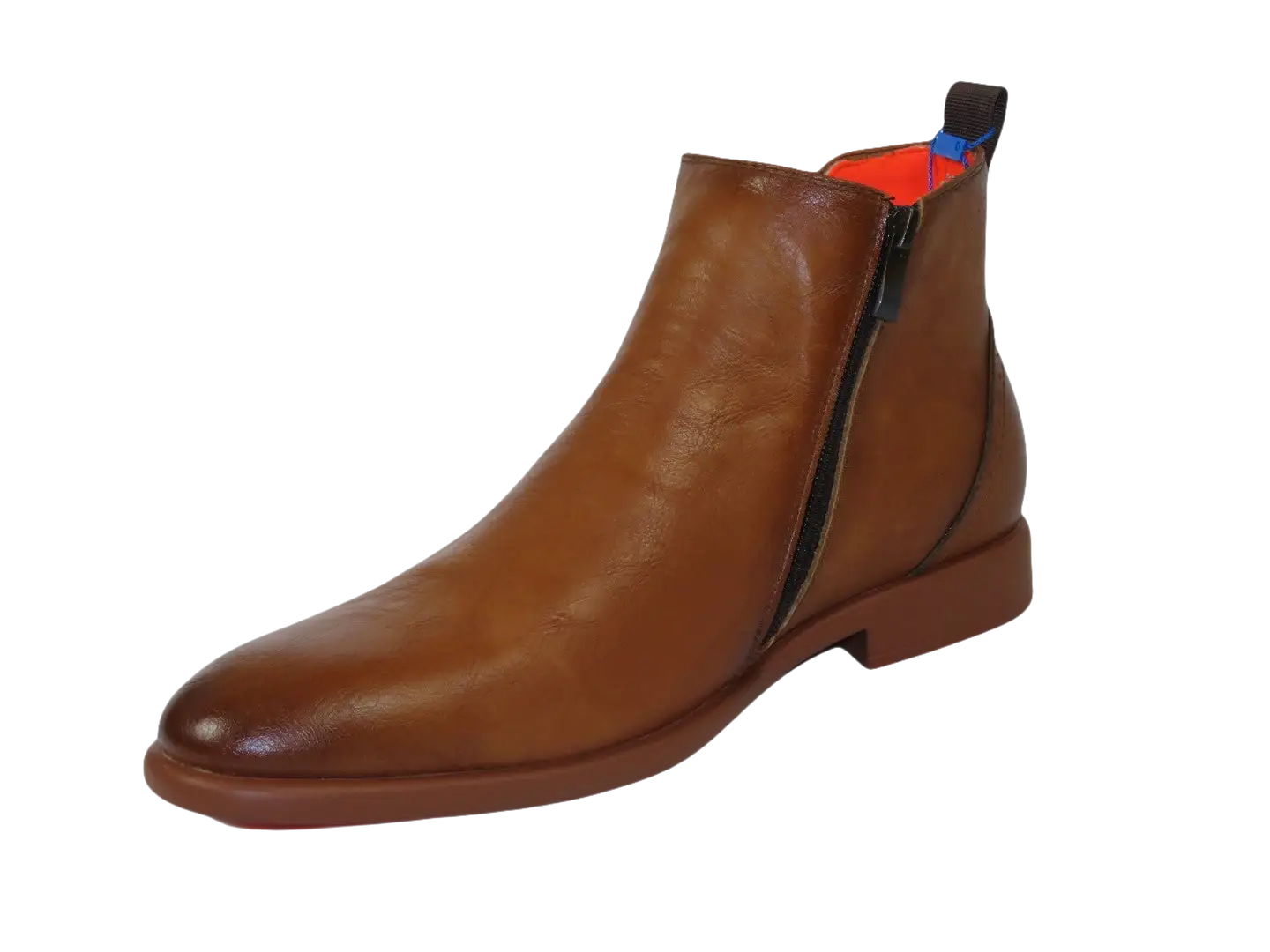 Men's Shoes The Victorian L TAYNO Leather Chelsea Boot Cognac