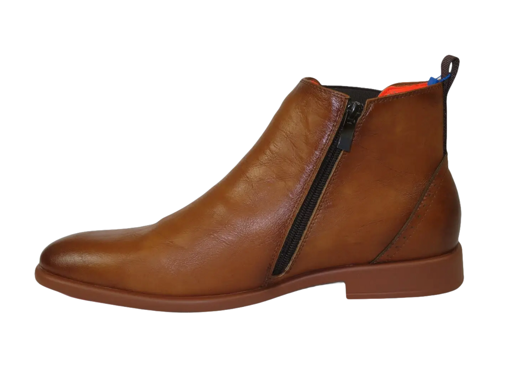 Men's Shoes The Victorian L TAYNO Leather Chelsea Boot Cognac