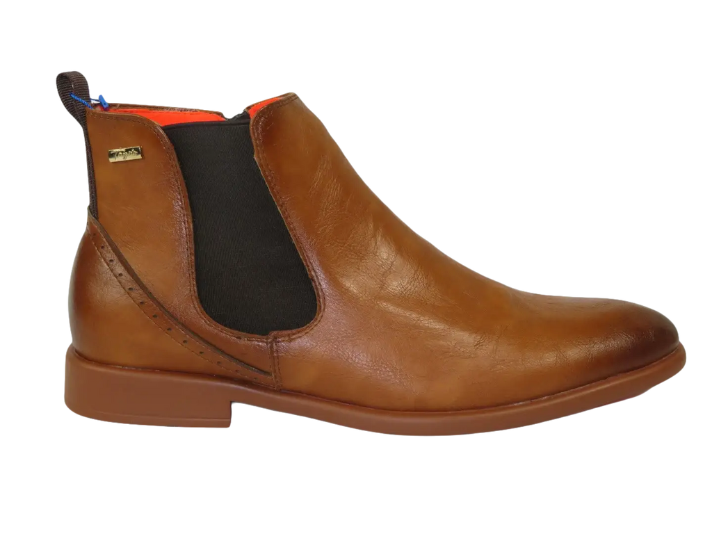 Men's Shoes The Victorian L TAYNO Leather Chelsea Boot Cognac