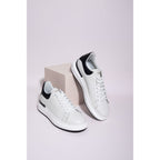 The Linq White Leather Men Sneaker