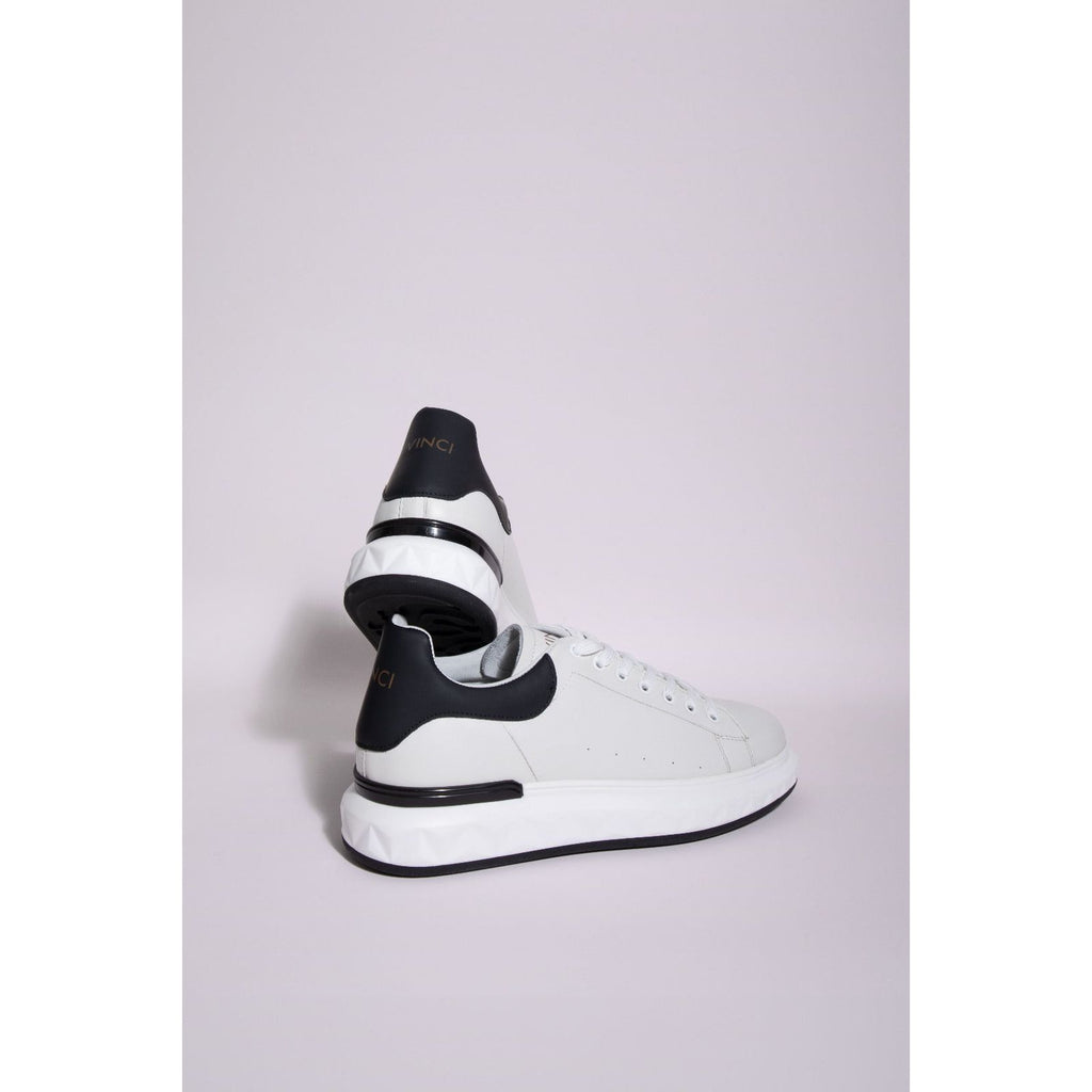 The Linq White Leather Men Sneaker