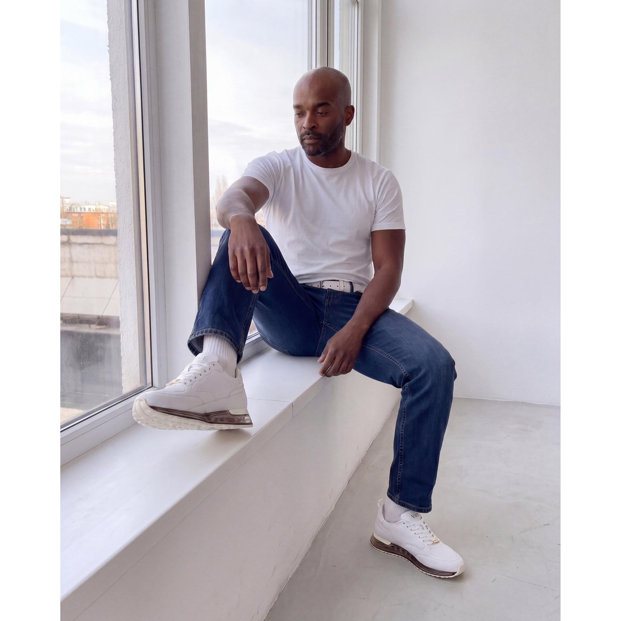 Vinci The Lexington White Men Sneaker