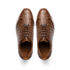 Marco Di Milano genuine caiman crocodile fashion sneaker Alonzo Bay Apache