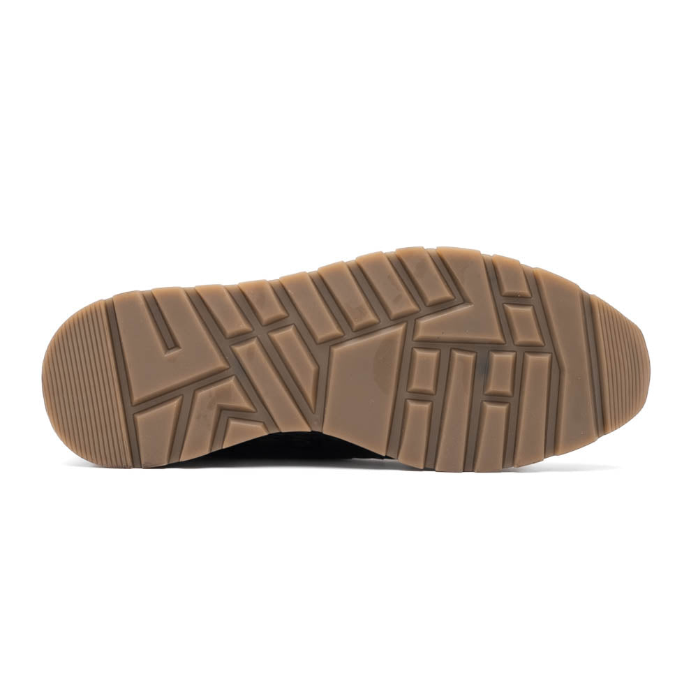 Alonzo Genuine Caiman Crocodile Fashion Sneaker Black