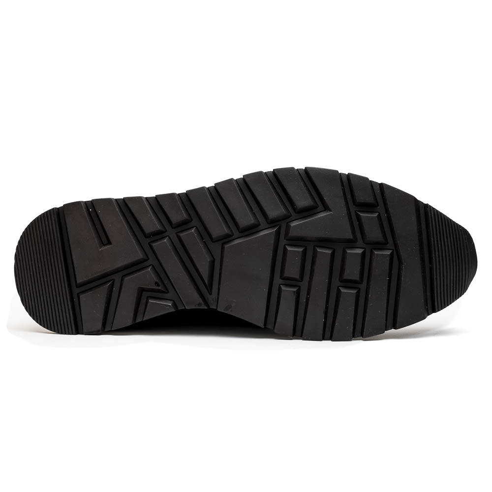 Marco Di Milano  genuine caiman crocodile fashion sneaker Alonzo Navy