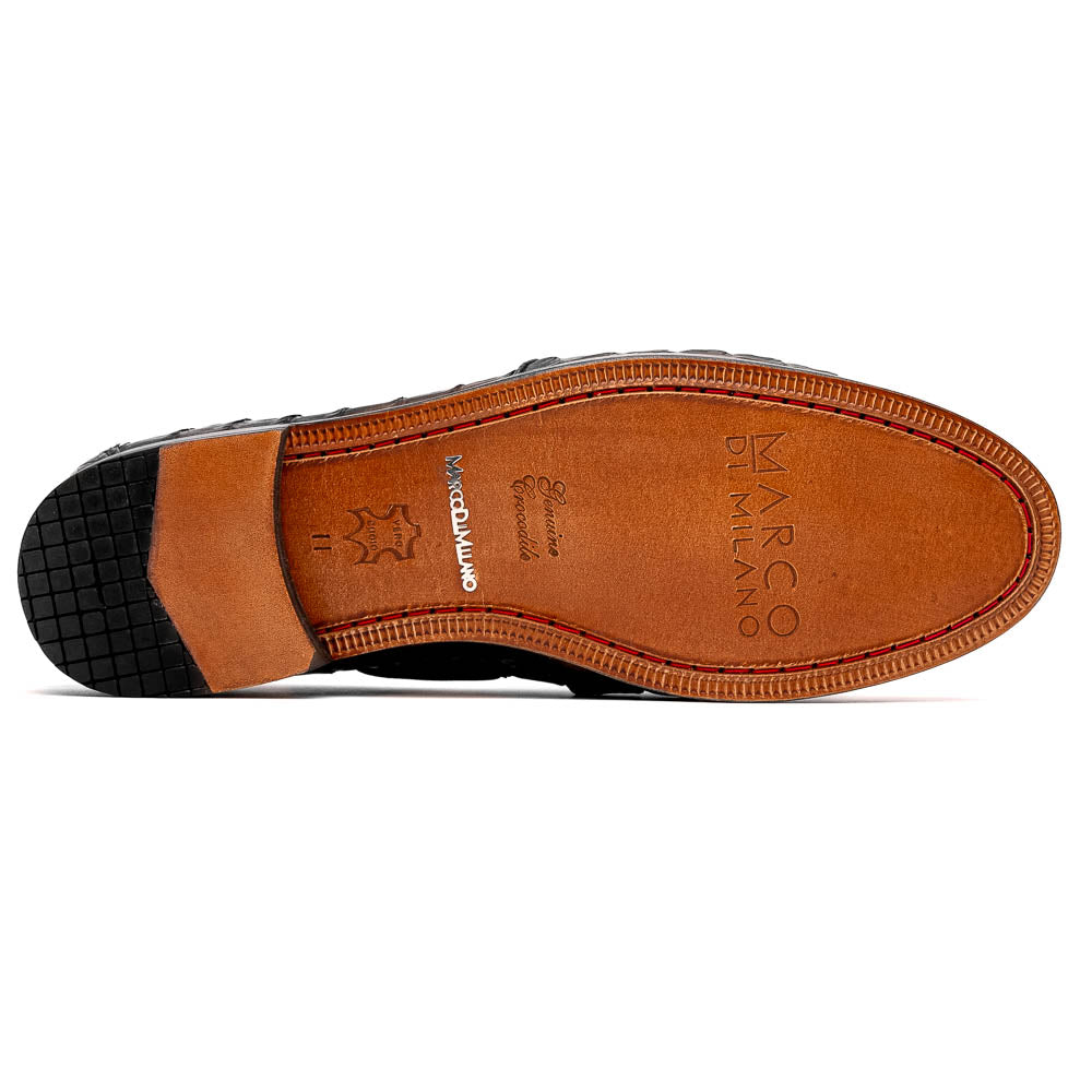 Apricena Genuine Caiman Crocodile Dress Derby's Shoes Woodgreen
