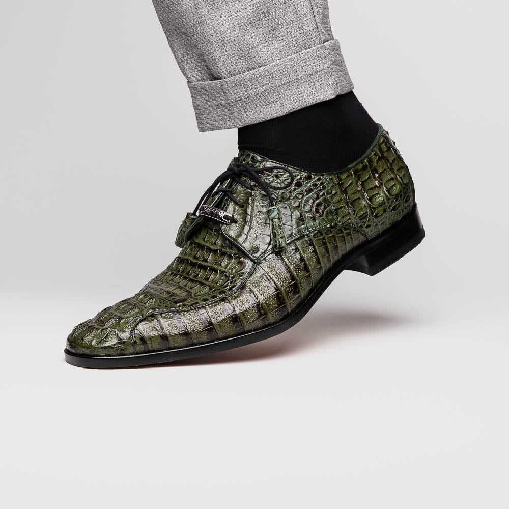 Apricena Genuine Caiman Crocodile Dress Derby's Shoes Woodgreen