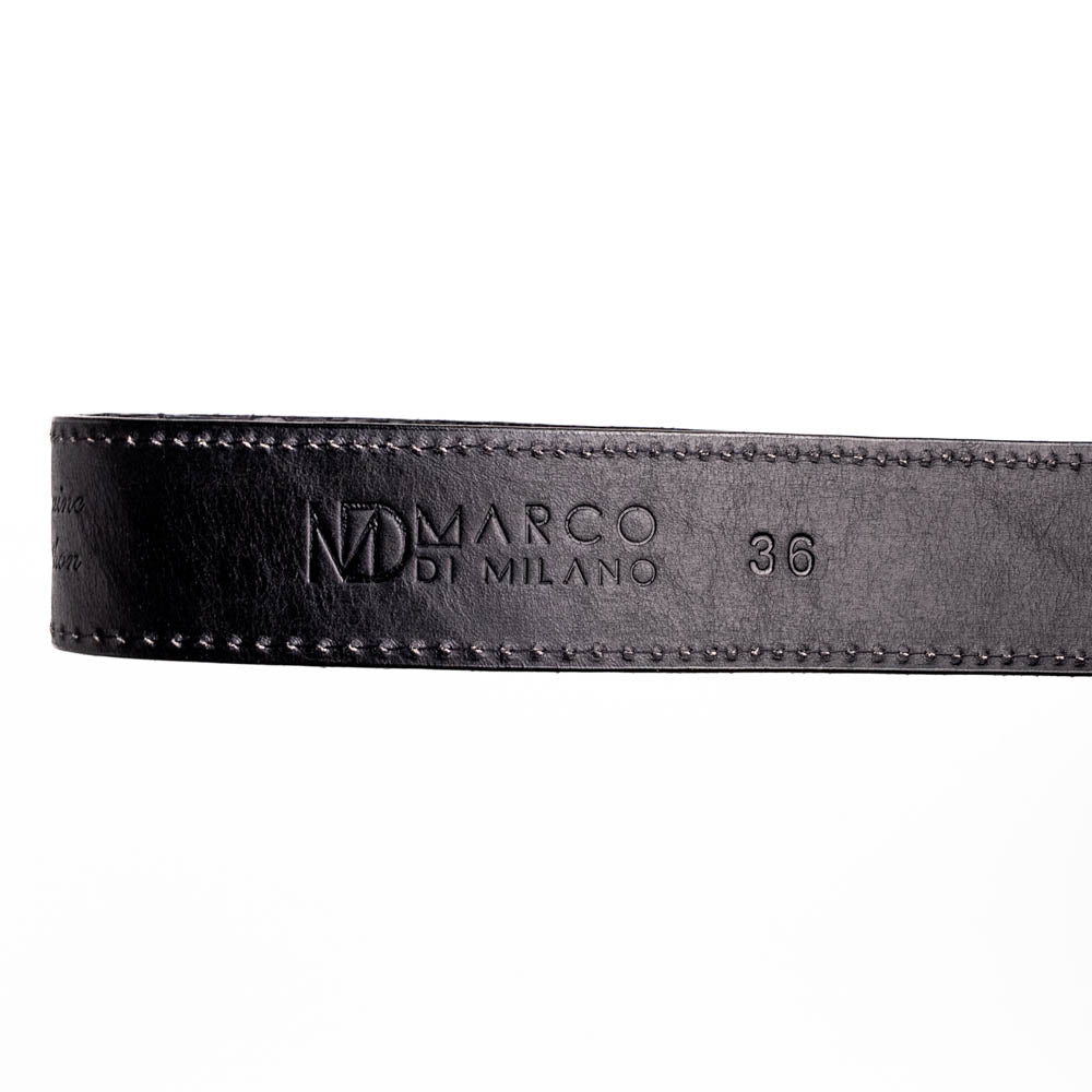 Arkansas Belt Genuine Snake Skin Western Dressy Casual Black