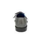 Belvedere Men Shoes Batta Gray Genuine Ostrich Lace Up 14006