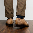 Shoes Handcrafted from genuine ostrich leg leather Belice Rustic Orix