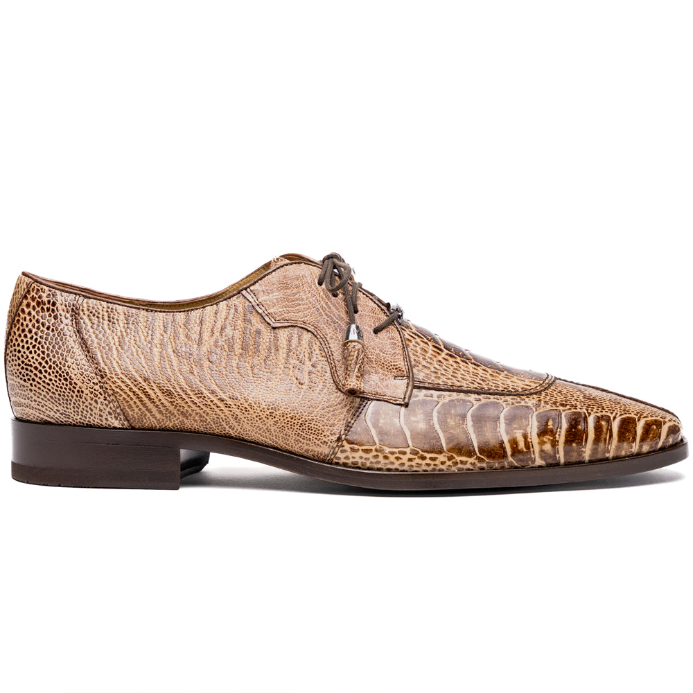 Shoes Handcrafted from genuine ostrich leg leather Belice Rustic Orix