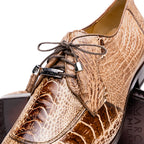 Shoes Handcrafted from genuine ostrich leg leather Belice Rustic Orix