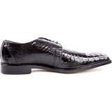 Belvedere Men Siena Dress Exotic shoes Formal Genuine Ostrich Leather 1463 black - J.Valintin Men's Wear Legend - 1463 black_9