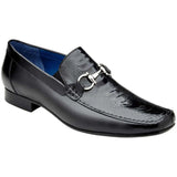 Belvedere Men's Bruno Genuine Ostrich Leg and Italian Calf Loafer Black 1026 - J.Valintin Men's Wear Legend - Bruno Black 1026_10