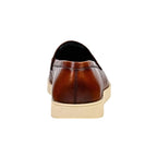 Belvedere Studio Men's Walking Shoes Penny Loafer Leather Maurizio Cognac - J.Valintin Men's Wear Legend - Maurizio Cognac 8
